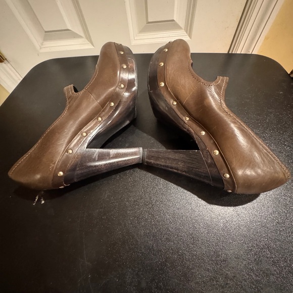 Coach brown Colene Mary Jane Heels with stud detail size 8 main image 0
